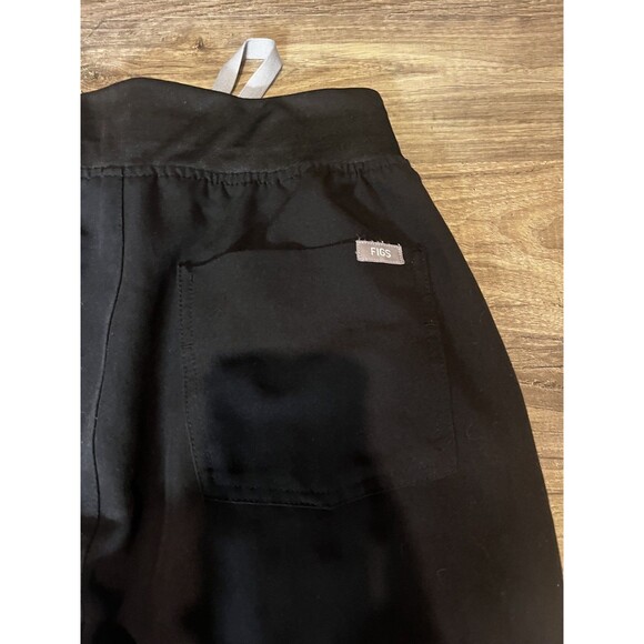 Figs Scrub Pants Womens S Small Black Zamora Jogger Stretch Medical Uniform Work - Picture 9 of 11